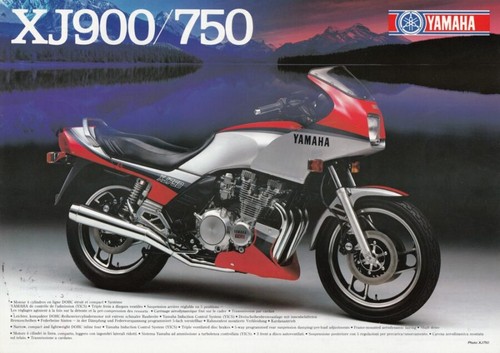 Yamaha 900 750 depliant - 900,